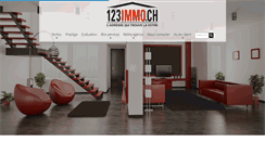 Desktop Screenshot of 123immo.ch